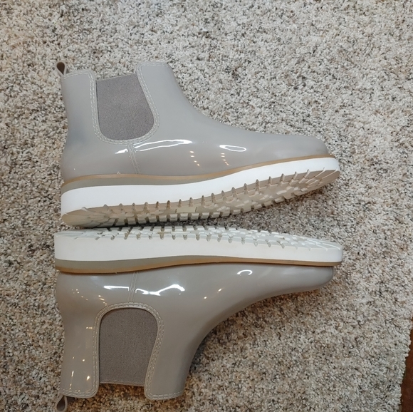 Steve Madden Puddles Grey Ankle Boots 8 - Picture 7 of 12